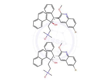 Chemical structure of Bedaquiline Impurity 3