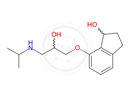 Chemical structure of Indenolol Impurity 4