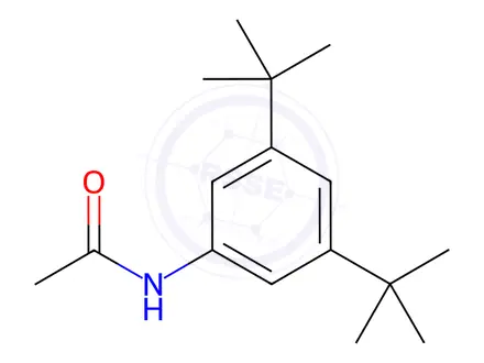 Chemical structure of N-(3,5-Di-tert-butylphenyl)acetamide