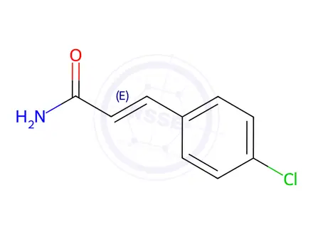 Chemical structure of p-Chlorocinnamamide