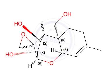 Chemical structure of Scirpentriol