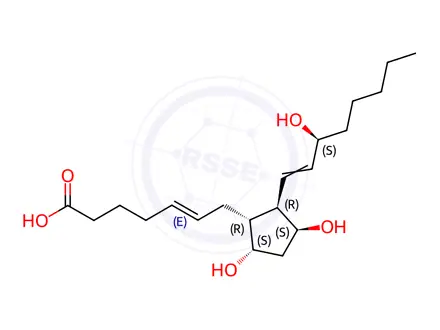 Chemical structure of Dinoprost EP Impurity D