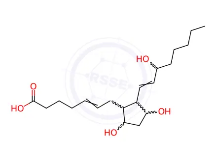 Chemical structure of Alprostadil Impurity 41