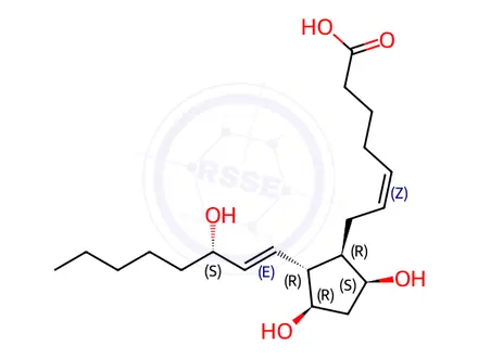 Chemical structure of Alprostadil Impurity 13