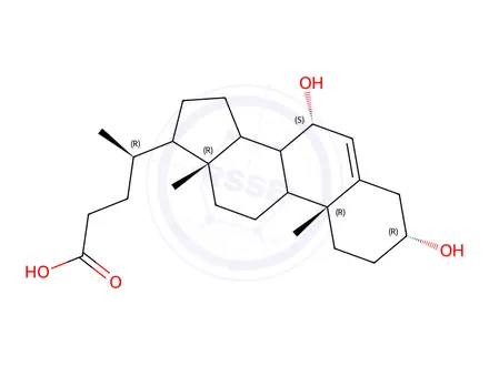 Chemical structure of Ursodeoxycholic Acid impurity 95