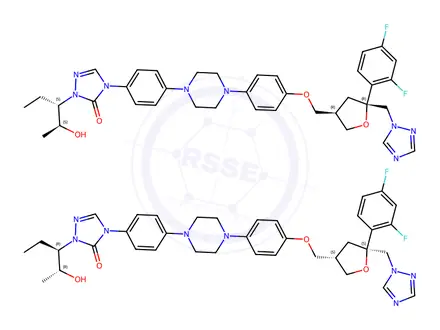 Chemical structure of Posaconazole Impurity 267