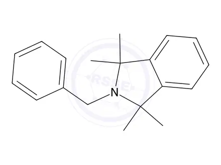 Chemical structure of 2-Benzyl-1,1,3,3-tetramethylisoindoline