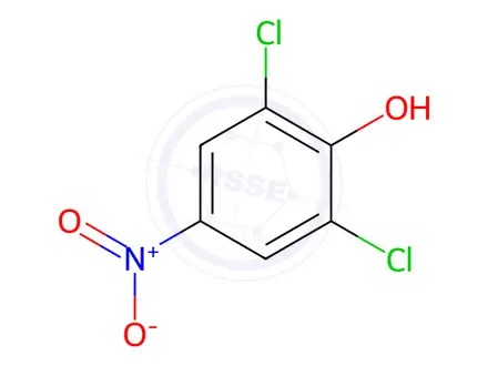 Chemical structure of 2,6-Dichloro-4-nitrophenol