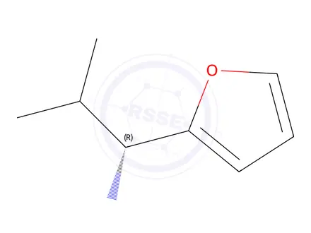 Chemical structure of (1R)-1-(2-FURYL)-2-METHYLPROPYLAMINE