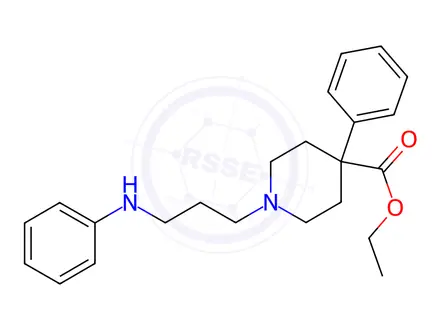 Chemical structure of Piminodine Dihydrochloride