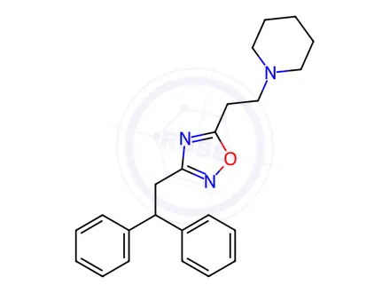 Chemical structure of Prenoxdiazine Hydrochloride