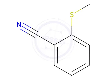 Chemical structure of 2-methylsulfanylbenzonitrile