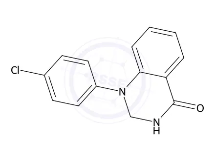 Chemical structure of 1-(4-Chlorophenyl)-2,3-dihydroquinazolin-4(1H)-one