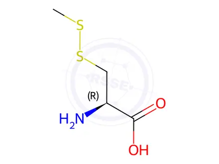 Chemical structure of S-methylthiocysteine
