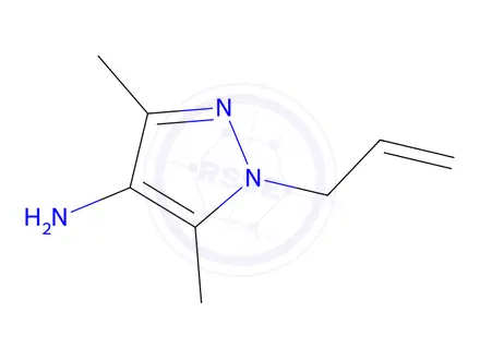 Chemical structure of 1-Allyl-3,5-dimethyl-1h-pyrazol-4-amine