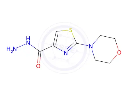 Chemical structure of 2-(Morpholin-4-yl)-1,3-thiazole-4-carbohydrazide