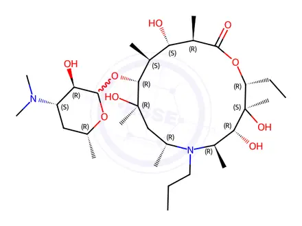 Chemical structure of Descladinosylgamithromycin