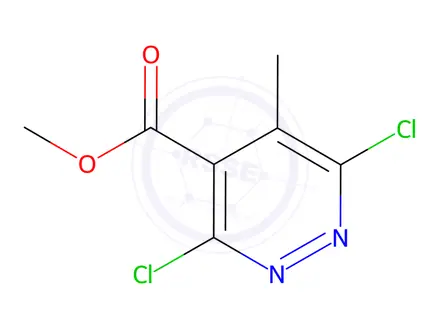 Chemical structure of Methyl 3,6-Dichloro-5-methylpyridazine-4-carboxylate