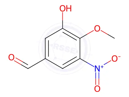 Chemical structure of Entacapone Impurity 154