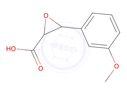 Chemical structure of 3-(3-Methoxyphenyl)oxirane-2-carboxylic acid
