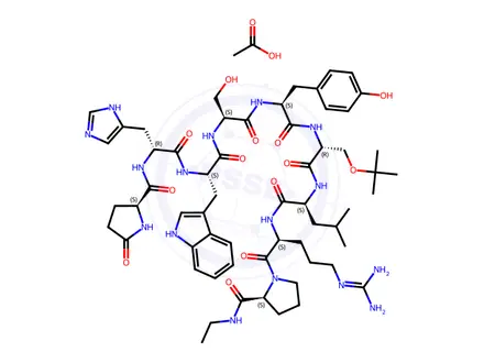 Chemical structure of Buserelin EP Impurity A