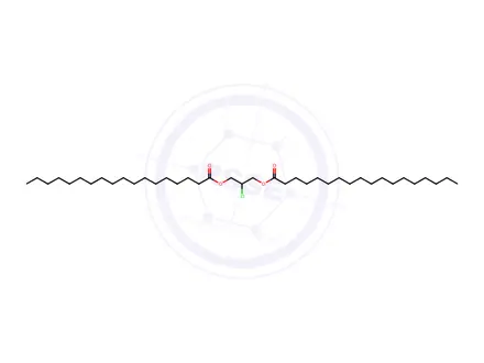 Chemical structure of rac-1,3-Distearoyl-2-chloropropanediol-d5