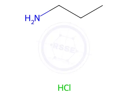 Chemical structure of Propylamine Hydrochloride
