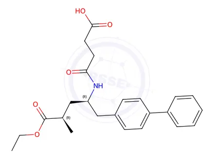Chemical structure of LCZ-696 Impurity 85