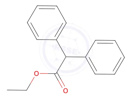 Chemical structure of Ethyl 2,2-diphenylacetate