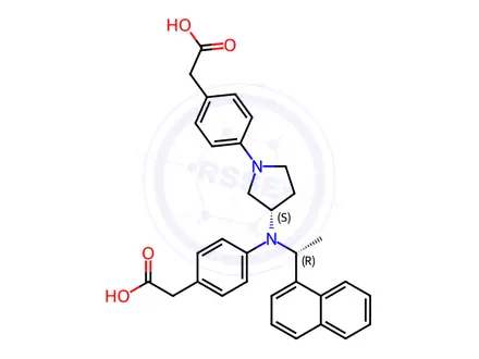 Chemical structure of Evocalcet Impurity 9