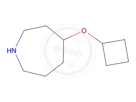 Chemical structure of 4-Cyclobutyloxyazepane
