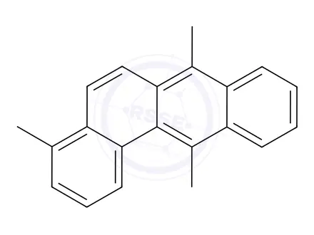 Chemical structure of 4,7,12-Trimethylbenz[a]anthracene