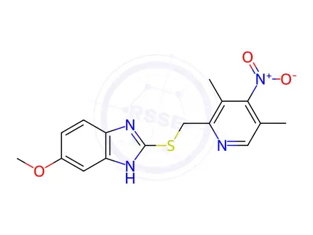 Chemical structure of Omeprazole Related Compound 14