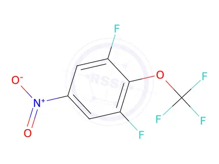 Chemical structure of 1,3-Difluoro-5-nitro-2-(trifluoromethoxy)benzene