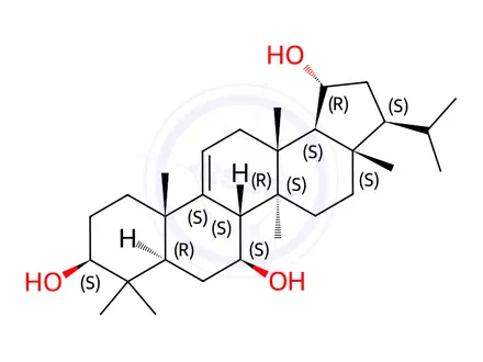 Chemical structure of Rubiarbonol B