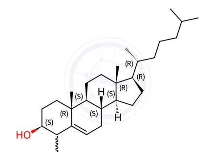 Chemical structure of Cholesterol Impurity 118