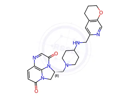 Chemical structure of Gepotidacin