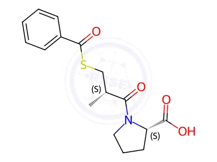 Chemical structure of Captopril Impurity 26