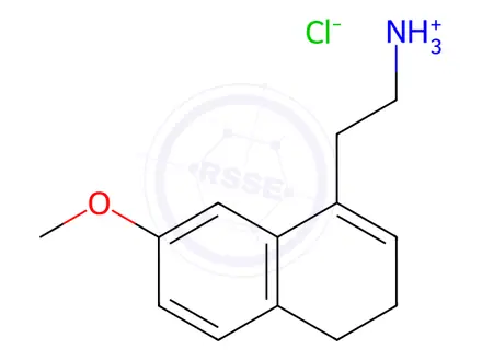 Chemical structure of Agomelatine Impurity I