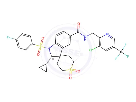 Chemical structure of BAY 784