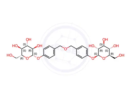 Chemical structure of Gastrodin Impurity 17