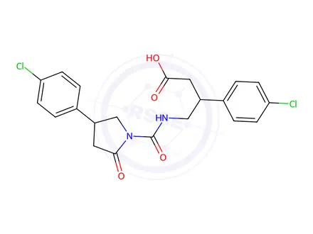 Chemical structure of Baclofen EP Impurity H