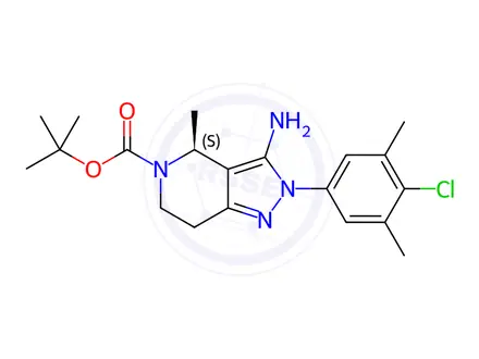 Chemical structure of Orforglipron Impurity 327