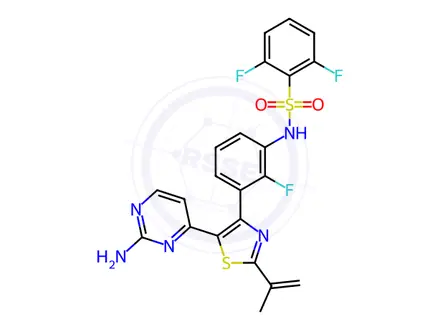Chemical structure of M31-Dabrafenib