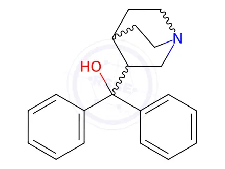 Chemical structure of Quifenadine