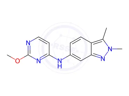 Chemical structure of Pazopanib Impurity 26