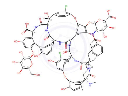 Chemical structure of Parvodicin C1