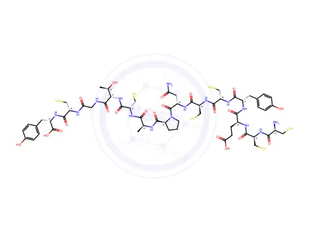 Chemical structure of Linaclotide Impurity 27