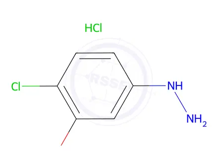 Chemical structure of 2-Chloro-5-hydrazinylphenol hydrochloride