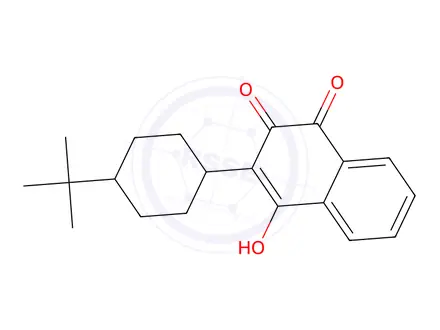 Chemical structure of Buparvaquone Impurity 15